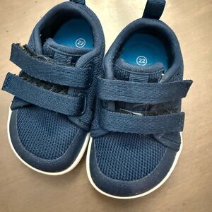 WHITIN Kids Dark Blue Velcro Sneakers